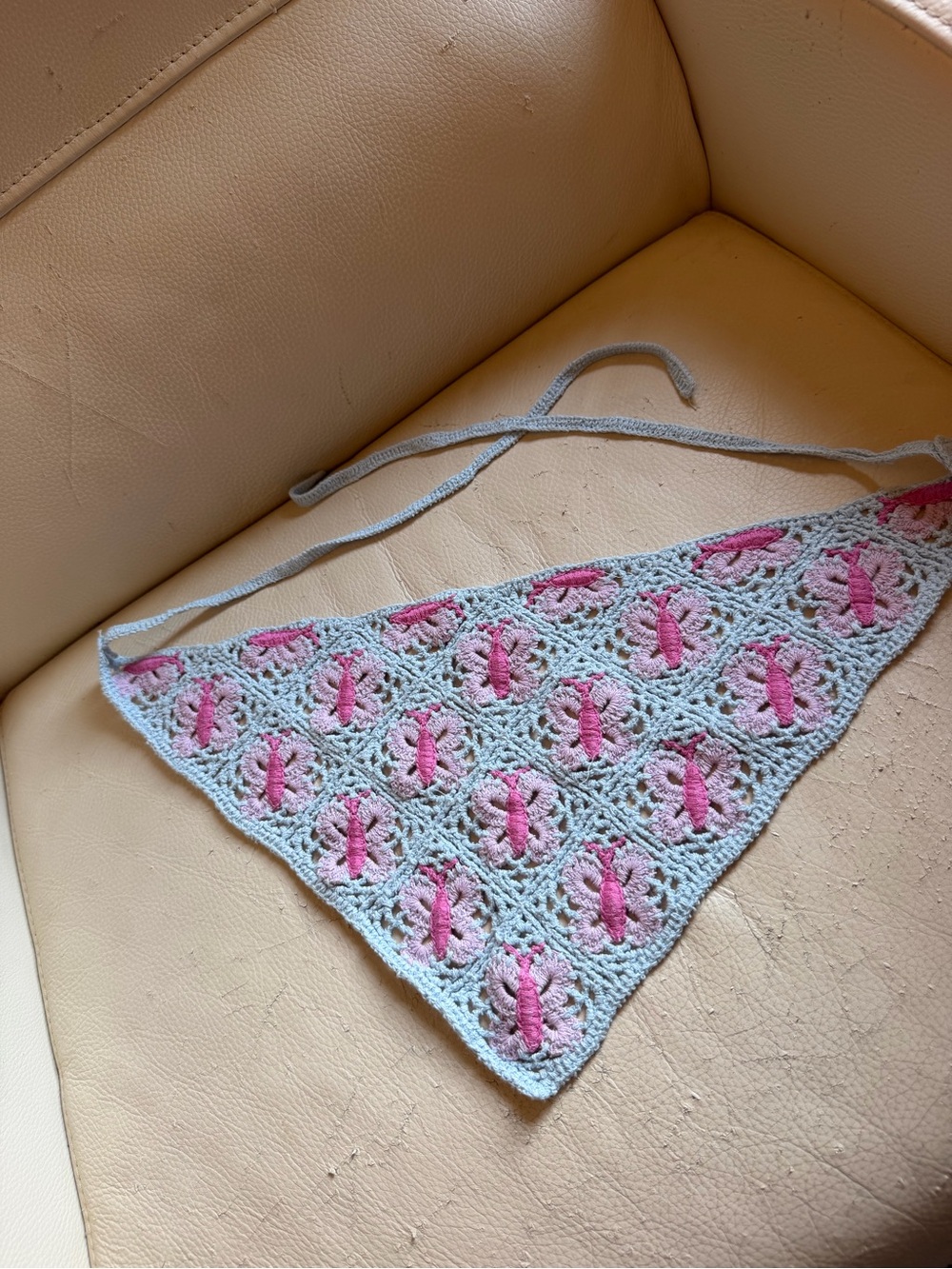 Crochet bandanna